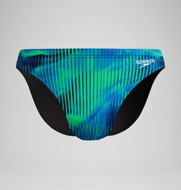 SPEEDO River Bend HS  Ridgetop Atlee Gators Speedo Linear Lava Brief Blue Green