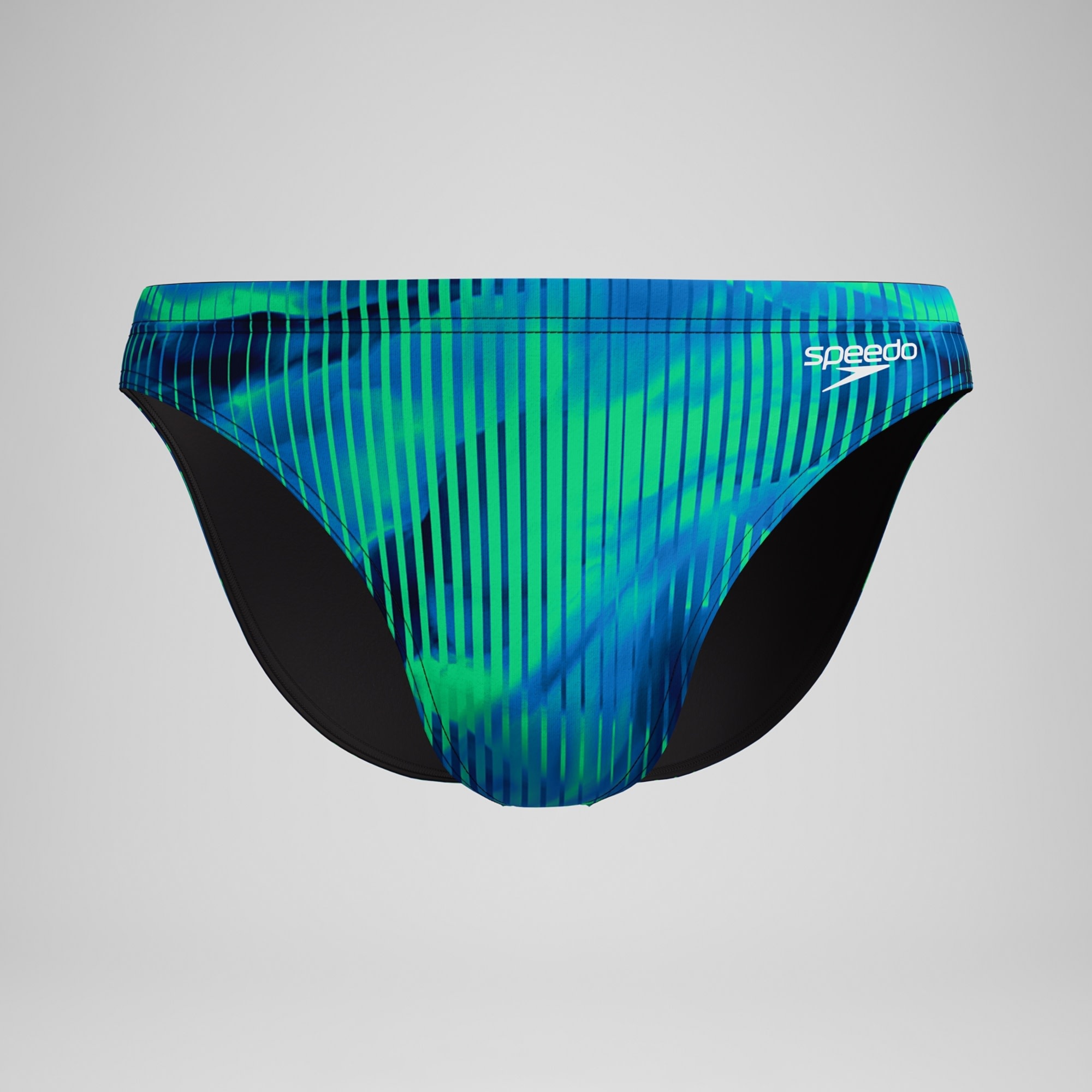 SPEEDO Ridgetop Atlee Gators Speedo Linear Lava Brief Blue Green