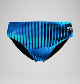 SPEEDO Waveriders Hungary Creek Walton Park Speedo Linear Lava Blue Brief