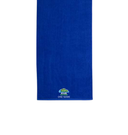 Atlee Gators Solid Towel Royal Blue