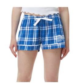 Waveriders Flannel Shorts Royal Sliver