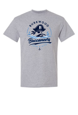 Burkwood Buccaneer Short Sleeve T-Shirt Grey or White