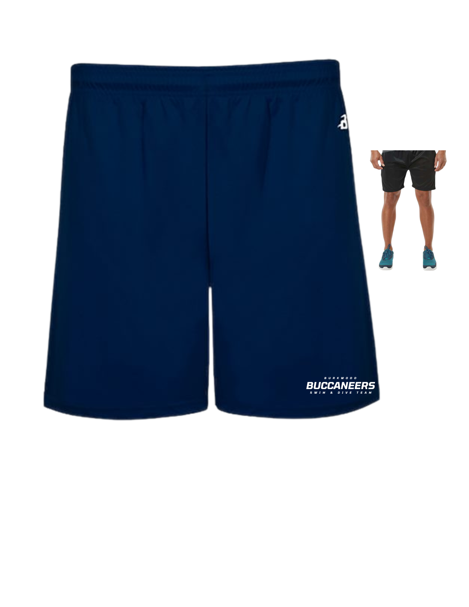 Burkwood Youth / Mens Pocketed Shorts