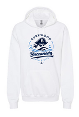 Burkwood Hooded Sweatshirt Grey or White