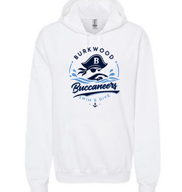 Burkwood Hooded Sweatshirt Grey or White