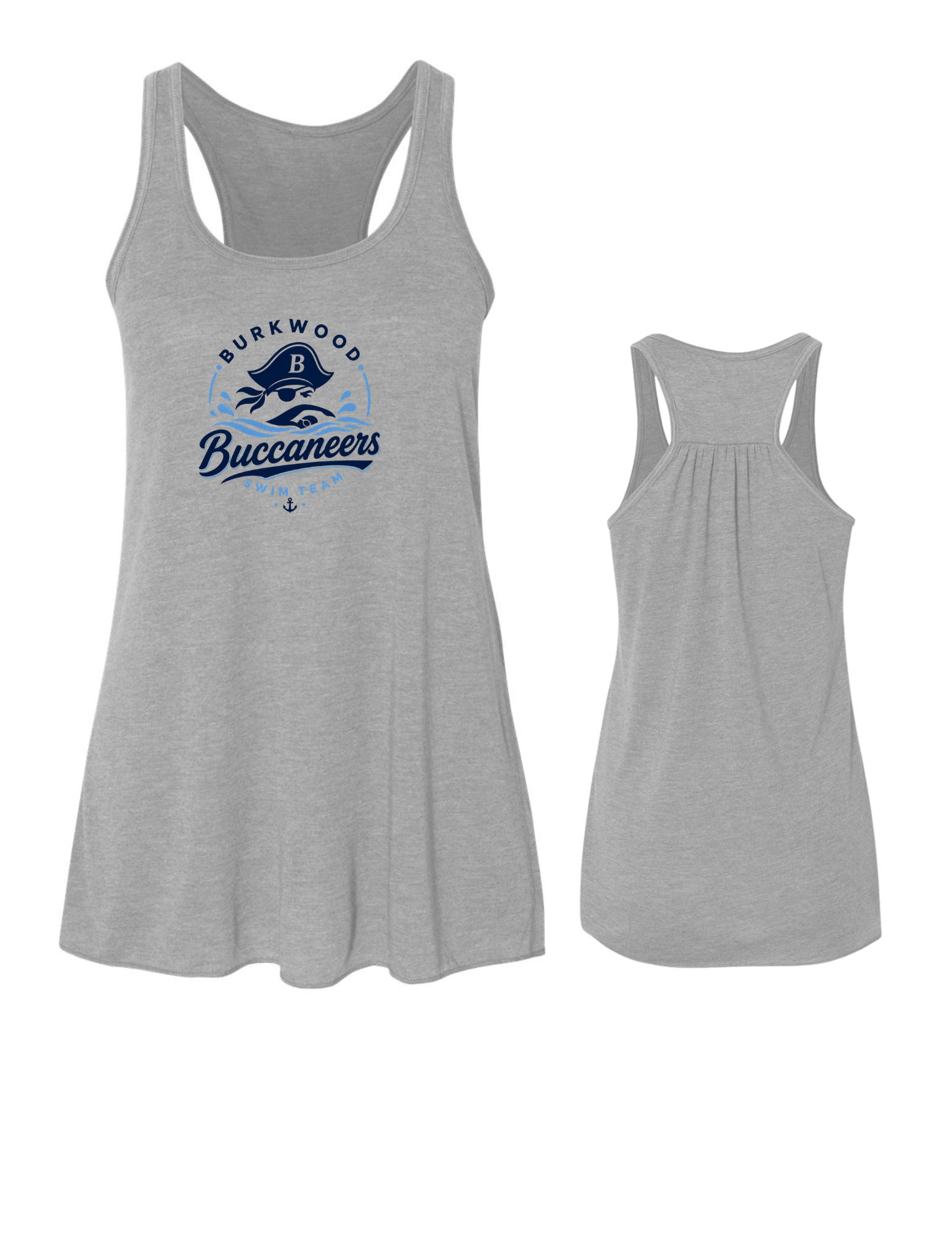 Burkwood Womens / Girls Flowy Tank