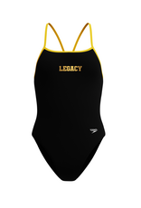 Legacy Speedo Endurasoft Turnback black/gold