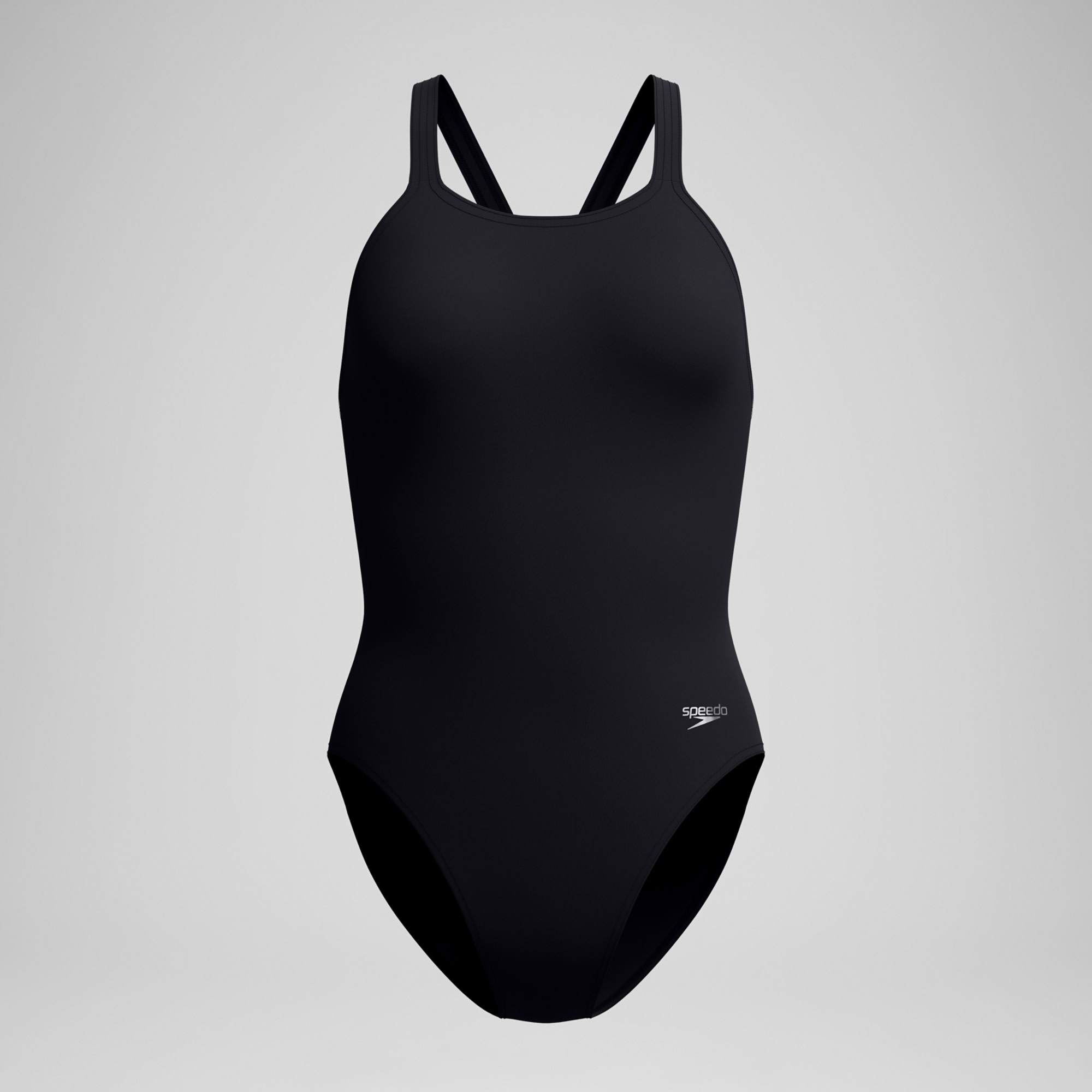 Solid Speedo Endurasoft Black Female