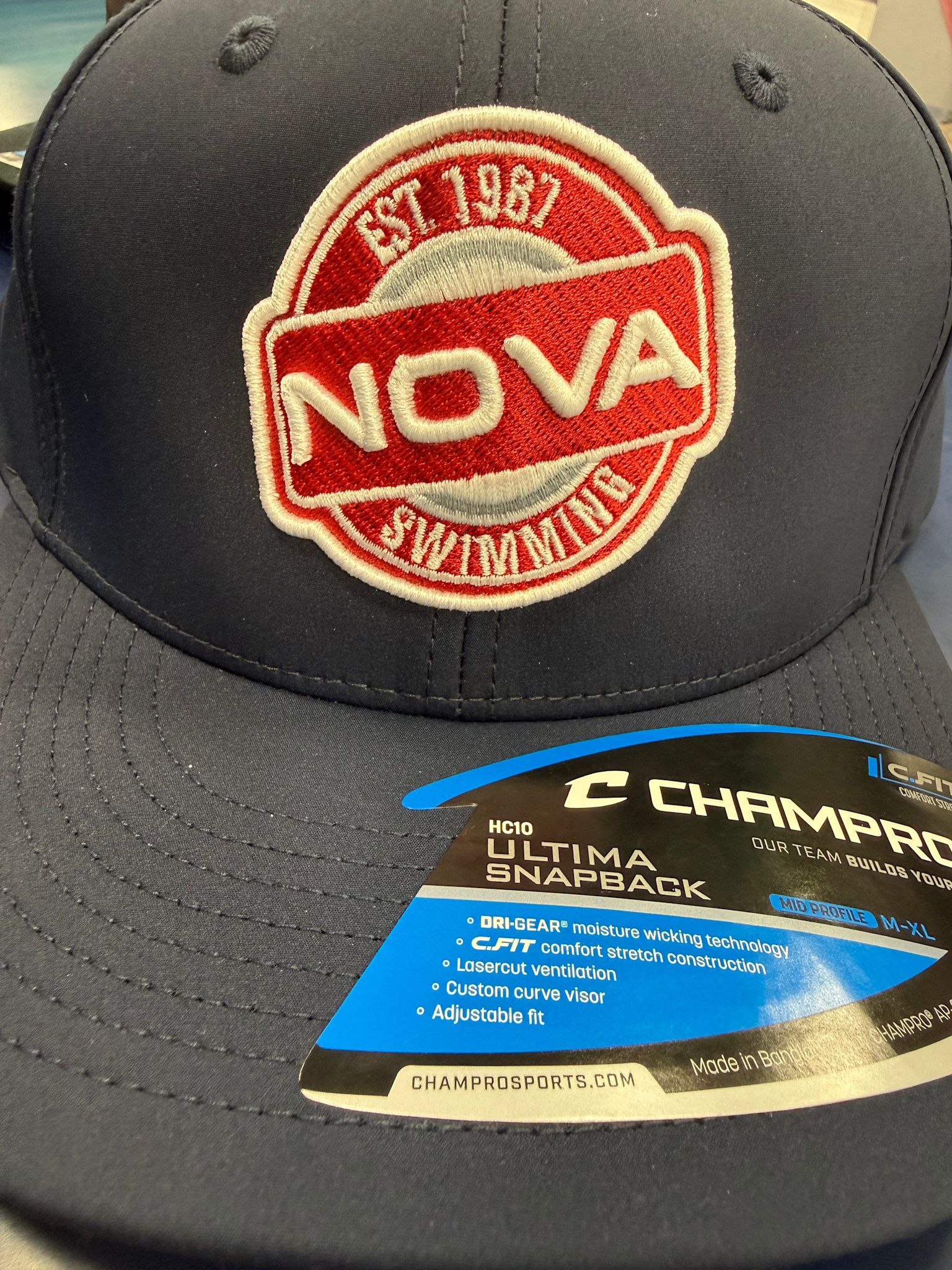 Champro NOVA Circle/angled logo hat