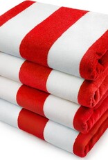l Cabana Stripe Towel (incl logo and name)