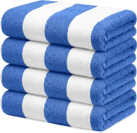 l Cabana Stripe Towel (incl logo and name)