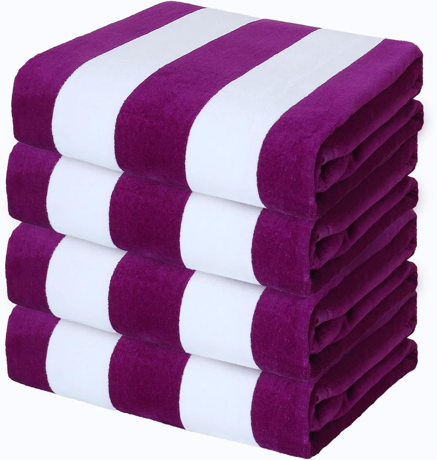 l Cabana Stripe Towel (incl logo and name)