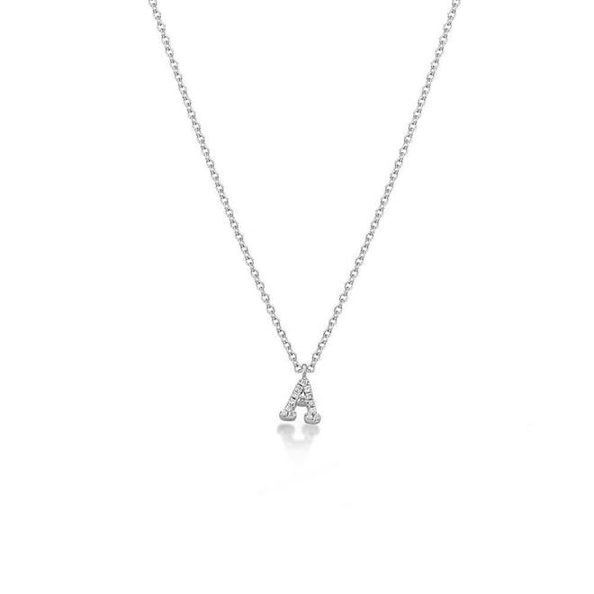 Personalized diamond initial pendant – as seen on Jillian Harris
