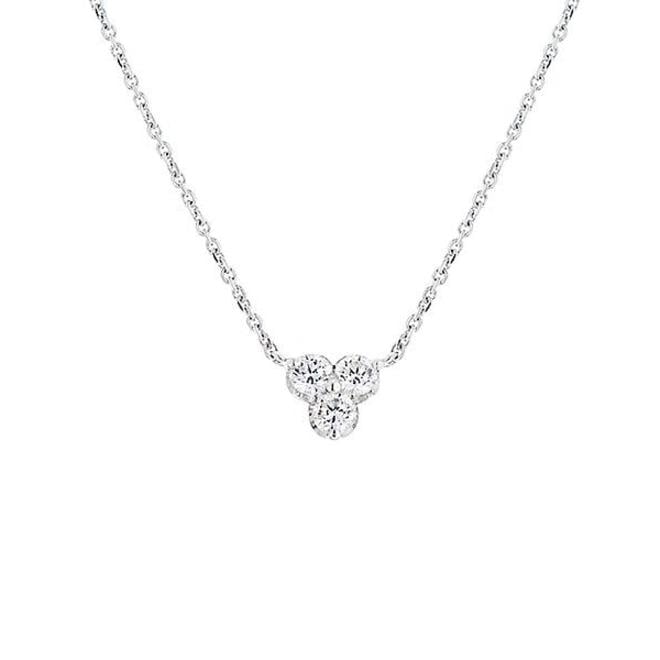 Diamond trinity pendant