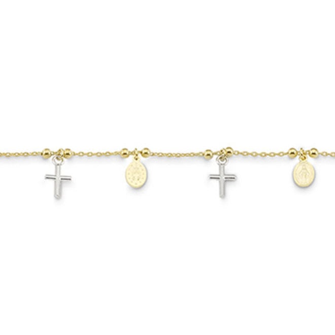 Rosary charm  bracelet