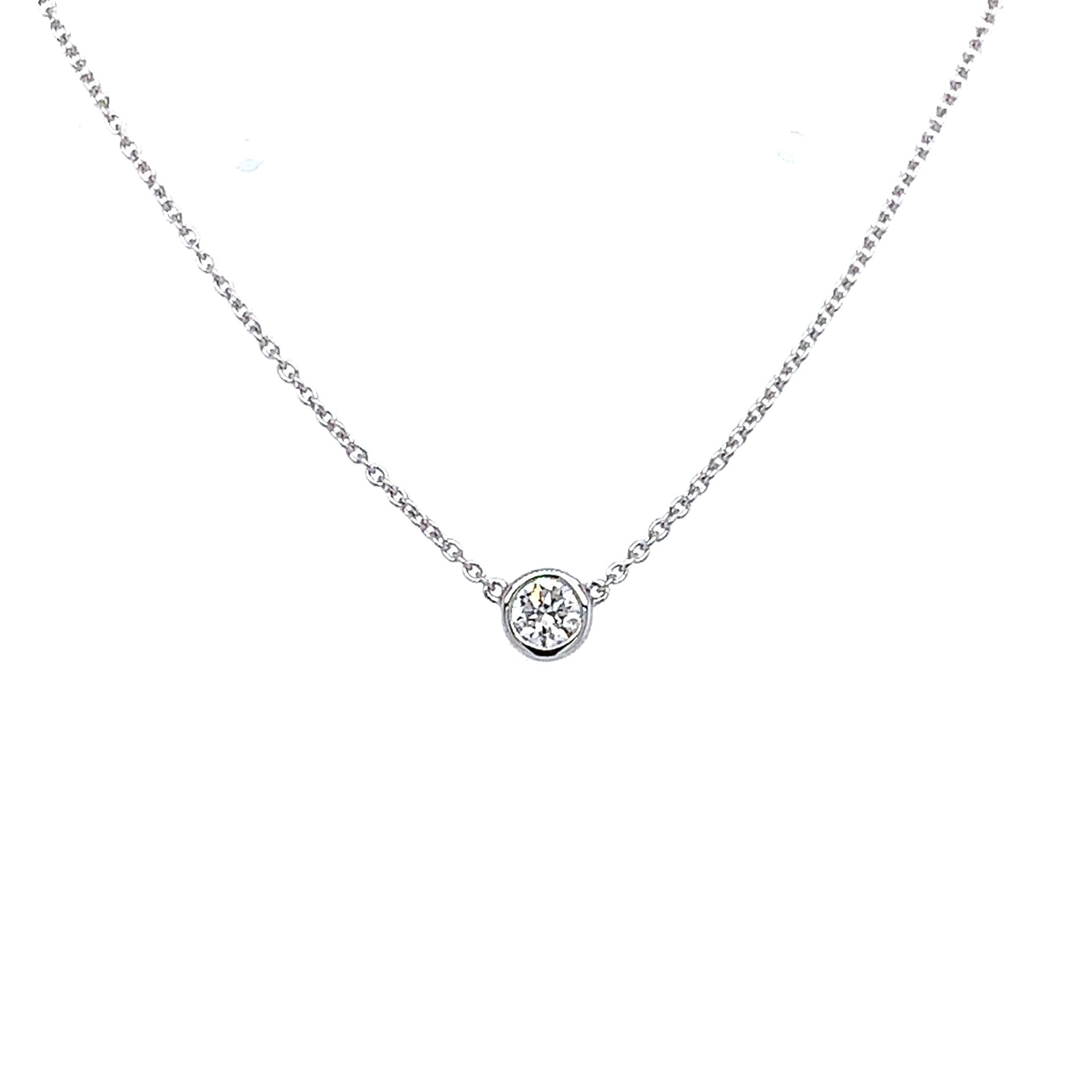 Bezel Set Diamond NecklaceMedium Minichiello Jewellers