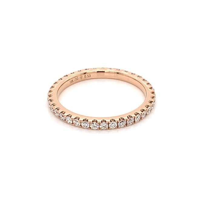 Classic diamond eternity band - small