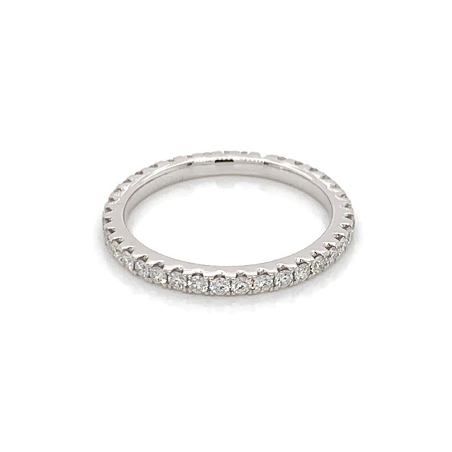 Classic diamond eternity band - small