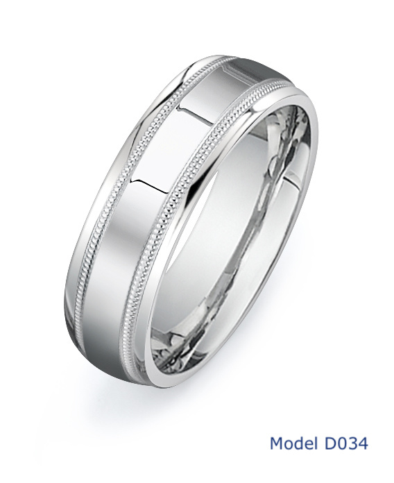 Men's Wedding Bands  Wedding Rings – La Boutique Del Gioiello