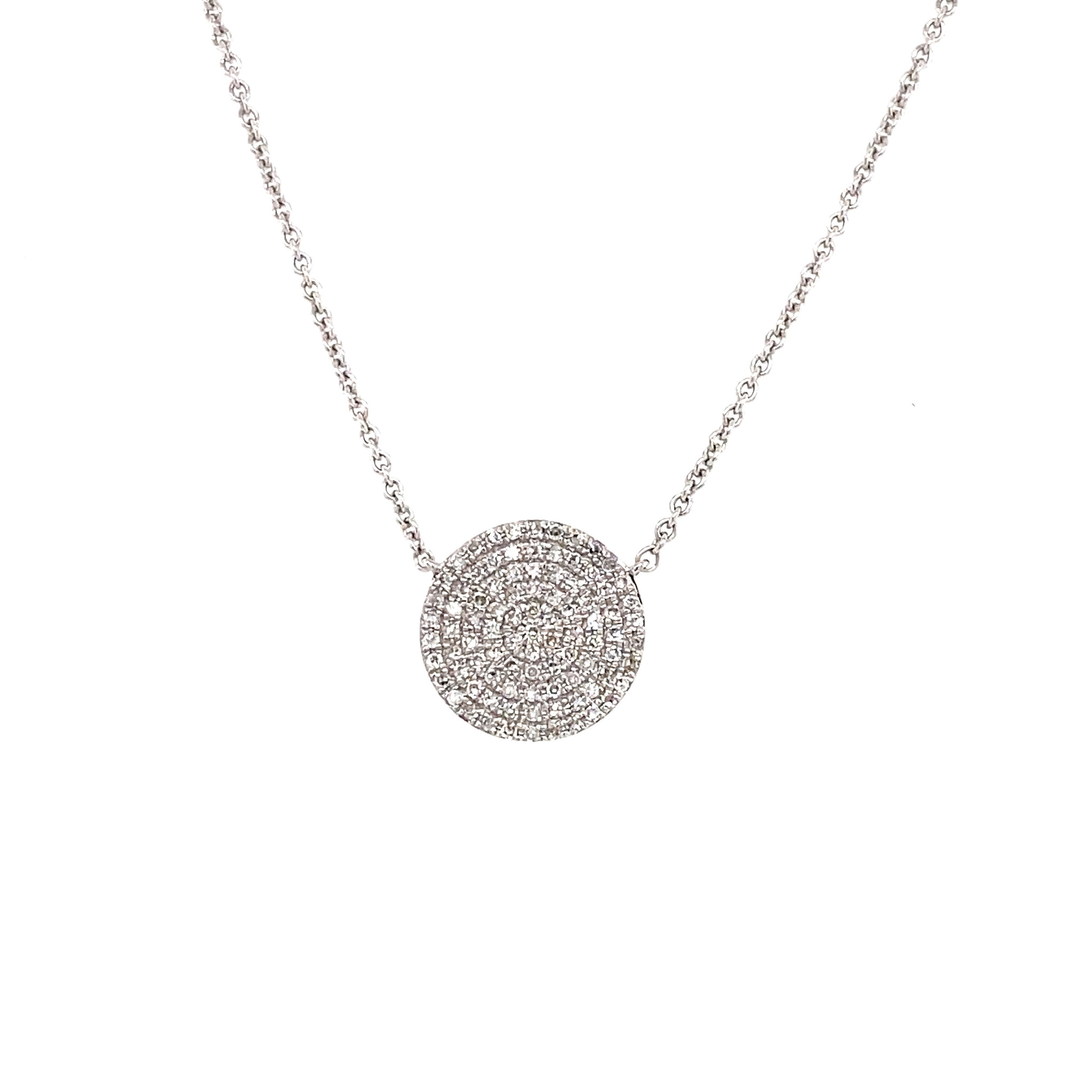 Diamond Disc Pendant Minichiello Jewellers