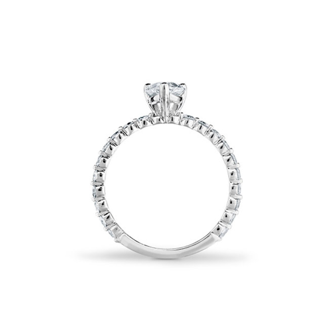 The Livy - pear shaped diamond engagement ring