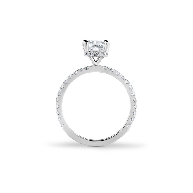 The Mia - cushion cut diamond engagement ring