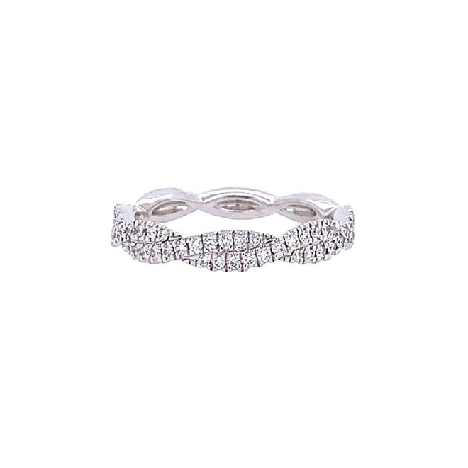 Diamond twist band