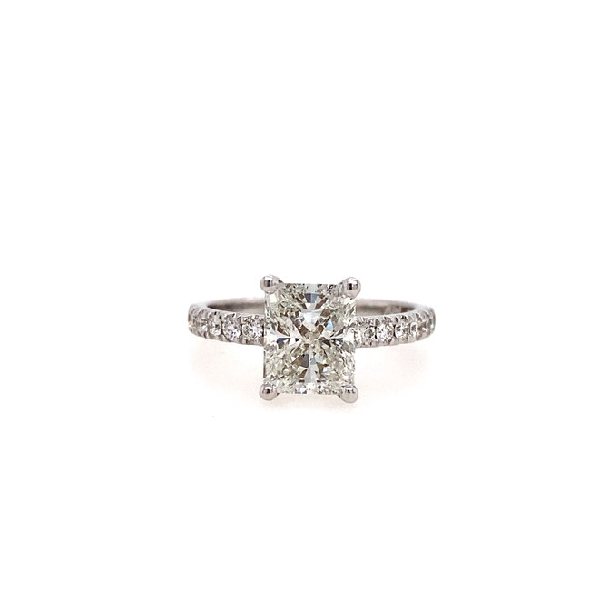 The Addison - radiant cut diamond engagement ring