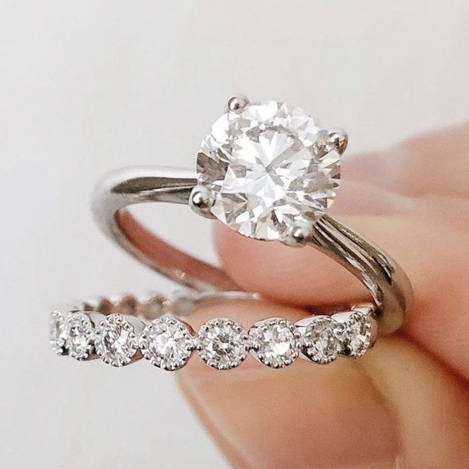 The Stefani - diamond solitaire engagement ring