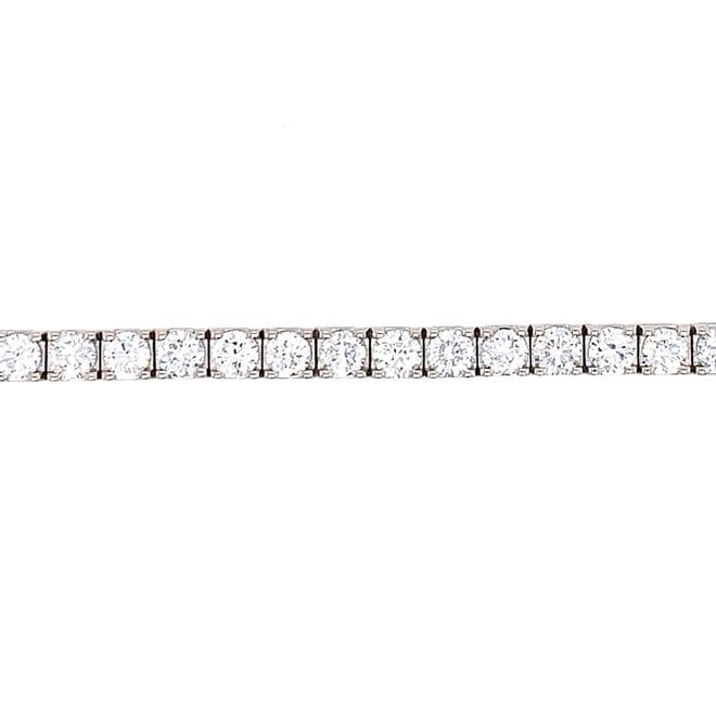Elegant diamond tennis bracelet 8.00ct