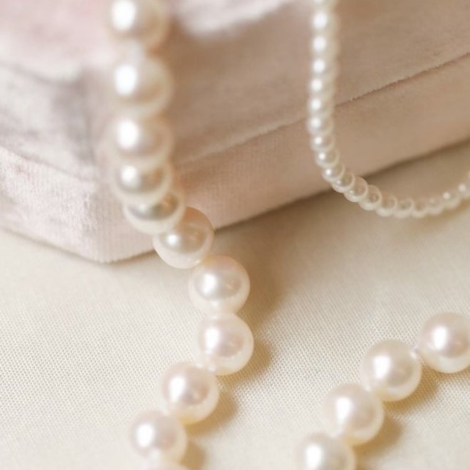 Pearl necklace-6.5-7mm