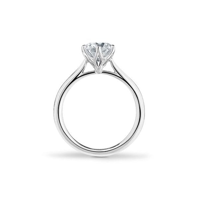 The Lauren - six claw diamond engagement ring