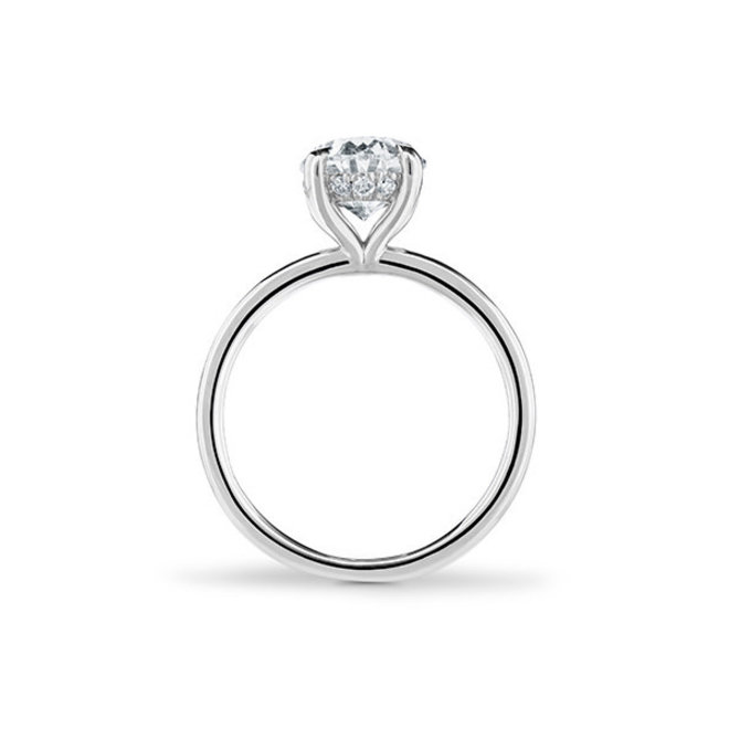 The Sutton - 1.80ct oval cut diamond solitaire