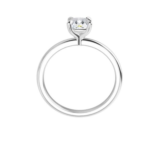Solitaire Cushion Cut Engagement Ring Minichiello Jewellers