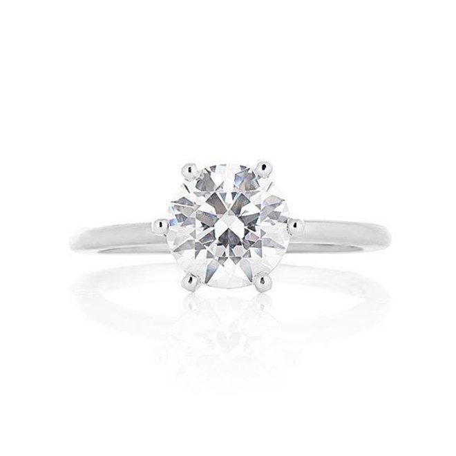 The Isla - six claw diamond engagement ring