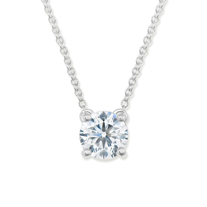 LAB The classic solitaire pendant 2.00ct