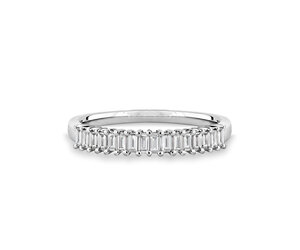 Vertical baguette band Minichiello Jewellers