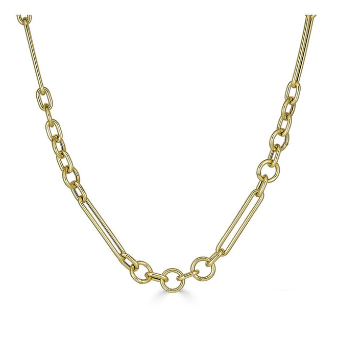 Alternating Link Necklace