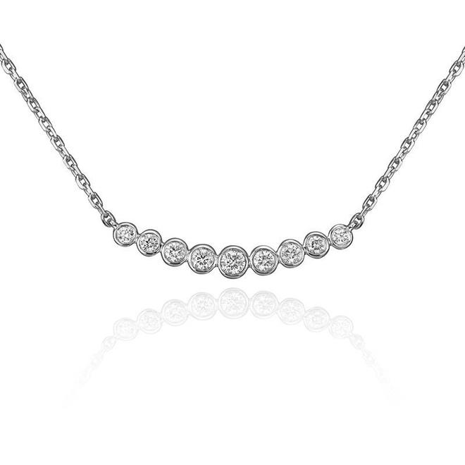 petite diamond necklace petite diamond necklace