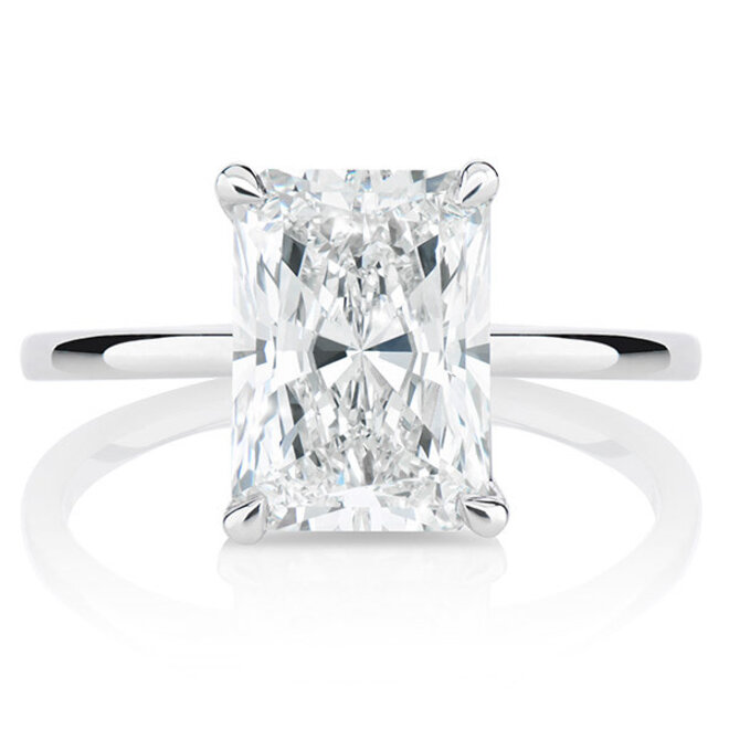 LAB The Harper radiant cut engagement ring