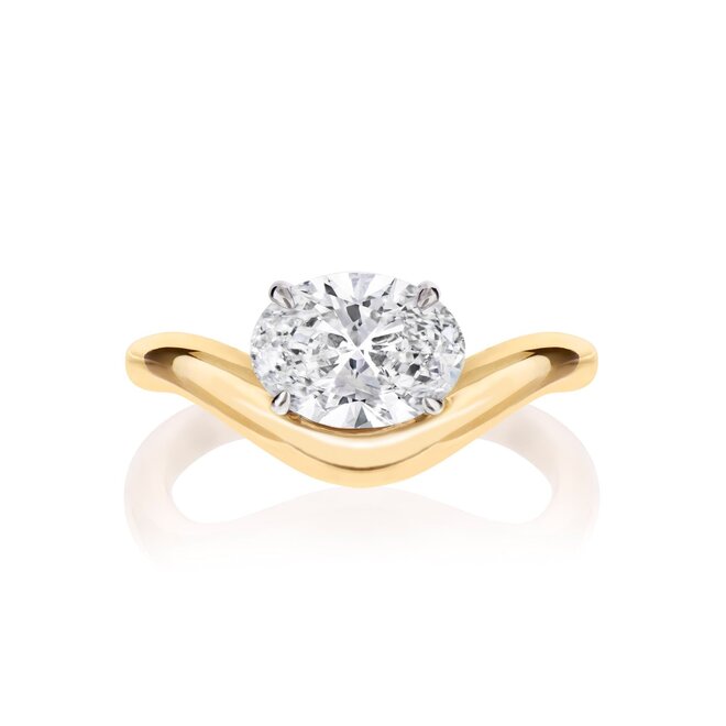 LAB The Sloane oval cut engagement ring