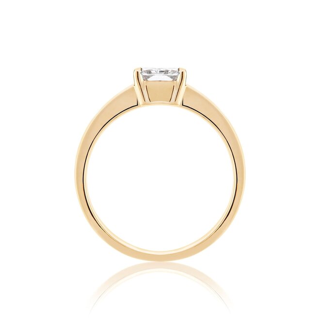 LAB The Jordyn radiant cut solitaire engagement ring