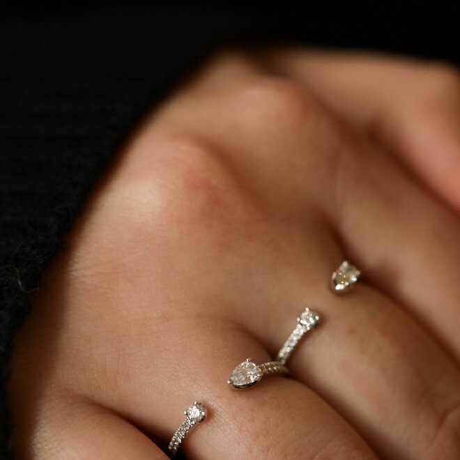 Mini Moi et Toi - yellow gold