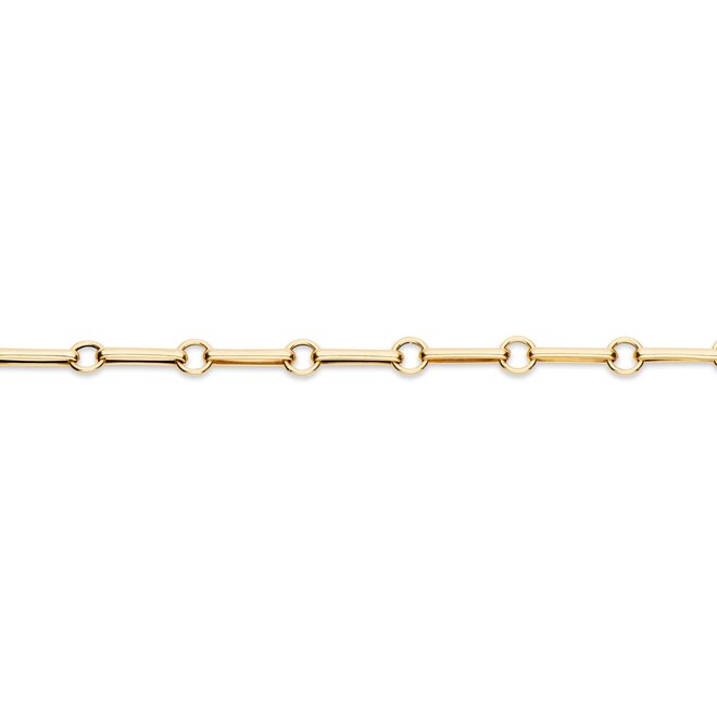 Bar link bracelet