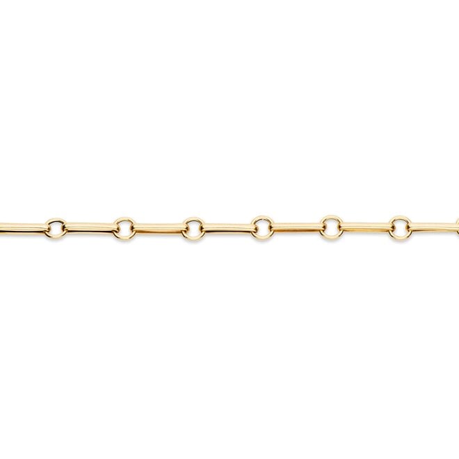 Bar link bracelet