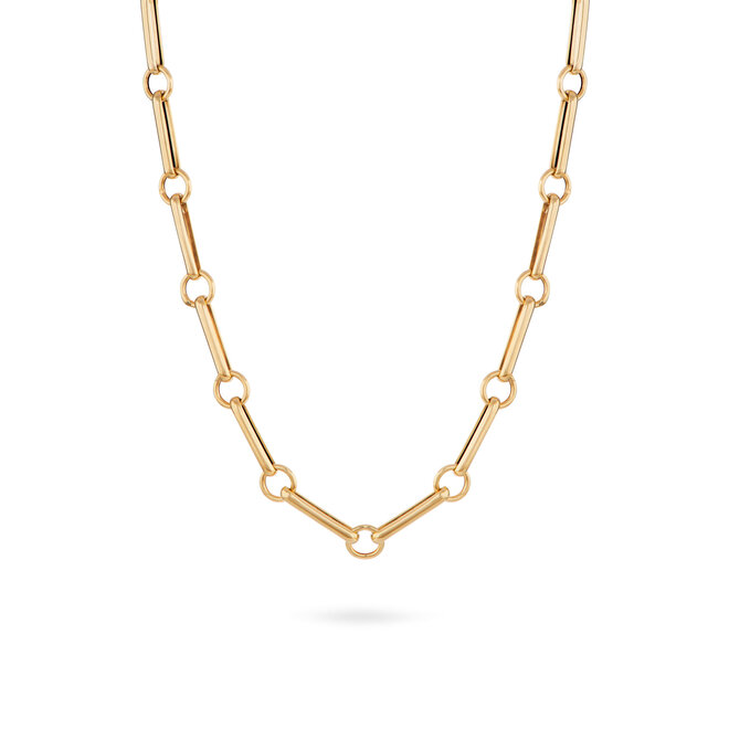Bar link necklace