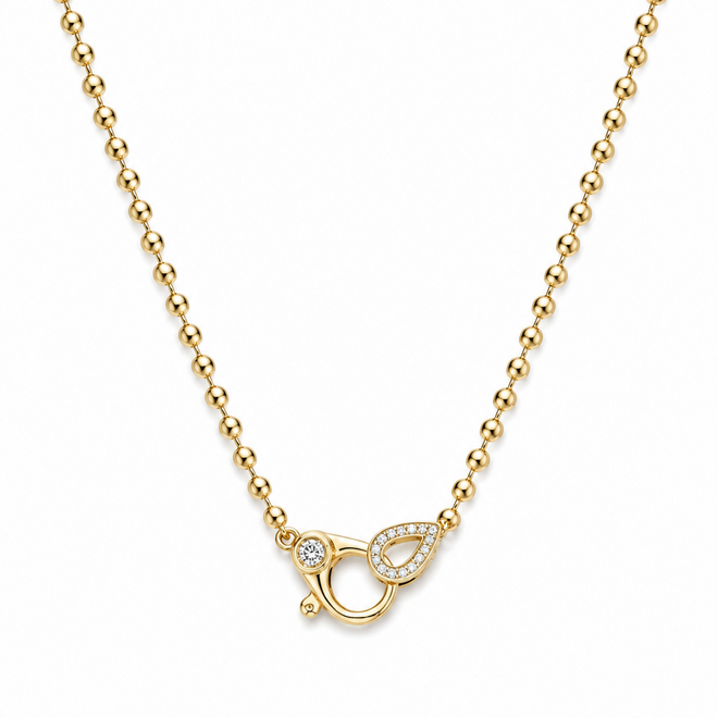Boutique diamond ball chain