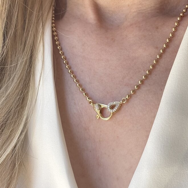Boutique diamond ball chain