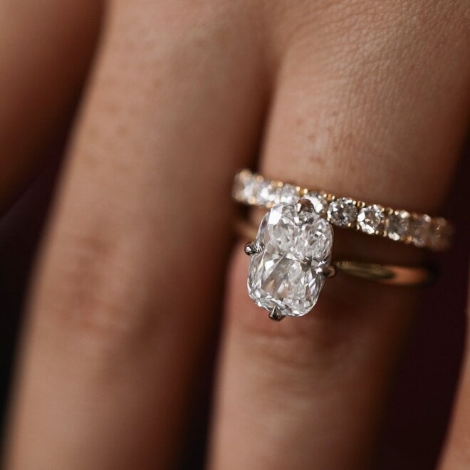 LAB The Willow cushion cut solitaire