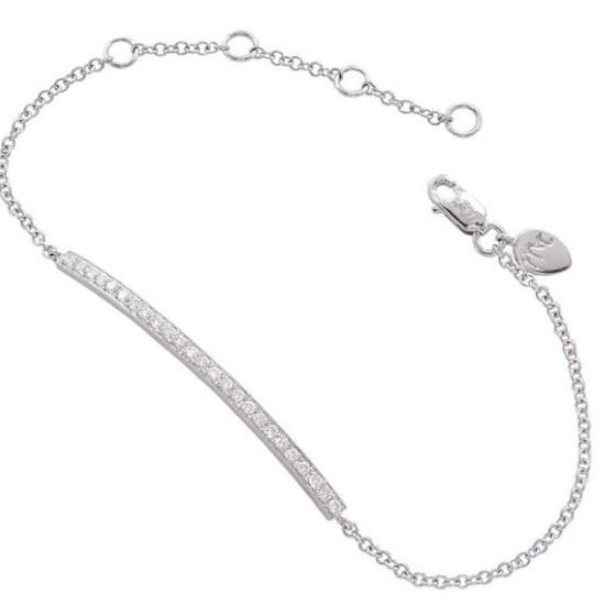 Dainty Diamond Bar Bracelet Minichiello Jewellers